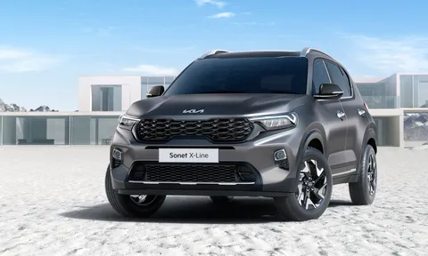 Kia Sonet X-Line 2022 giá 393 triệu sắp được mở bán tại Việt Nam?