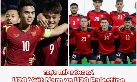 Trực tiếp bóng đá U20 Việt Nam vs U20 Palestine, Giao hữu quốc tế 2022: Sao trẻ HAGL tỏa sáng rực rỡ
