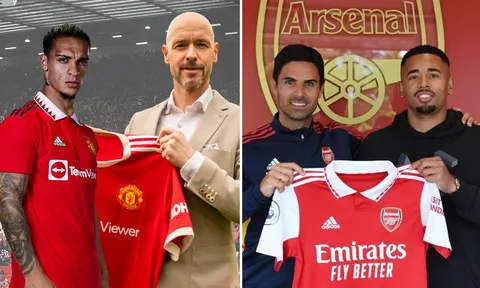 Trực tiếp bóng đá Ngoại hạng Anh MU vs Arsenal: Antony - Casemiro đá chính, Quỷ Đỏ hủy diệt Pháo Thủ