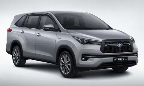 Toyota Innova thế hệ mới lộ thông tin nóng trước ngày ra mắt, khiến Mitsubishi Xpander chạy mất dép