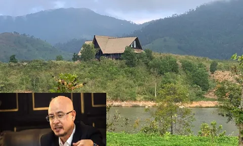 Ông Đặng Lê Nguyên Vũ đổ tiền xây 'dinh thự' cho 'vợ bé' trên núi, hé lộ thiết kế đơn giản khó tin