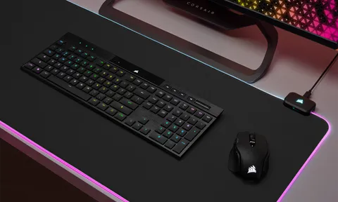 CORSAIR ra mắt K100 AIR – Bàn phím cơ không dây siêu mỏng ấn tượng