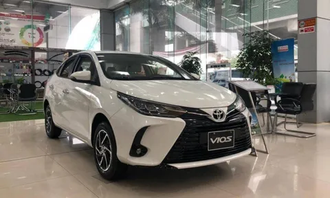 Giá lăn bánh Toyota Vios mới nhất tháng 9/2022: Nhiều ưu đãi, làm khó Hyundai Accent và Honda City