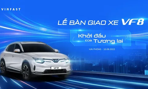 Hot: VinFast chuẩn bị bàn giao lô xe điện VF 8 đầu tiên vào ngày 10/9 khiến dân tình mừng rơn