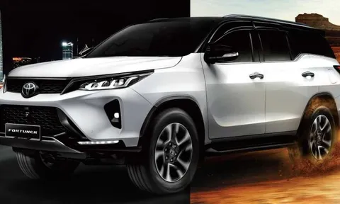 Toyota Fortuner 2022 mới ra mắt với giá bán hấp dẫn khó tin, bổ sung trang bị đầy ấn tượng