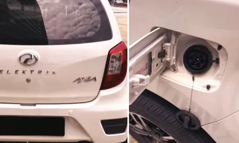 Lộ diện mẫu xe ô tô điện lấy nguyên mẫu Perodua Axia giá chỉ từ 131 triệu khiến dân tình bất ngờ