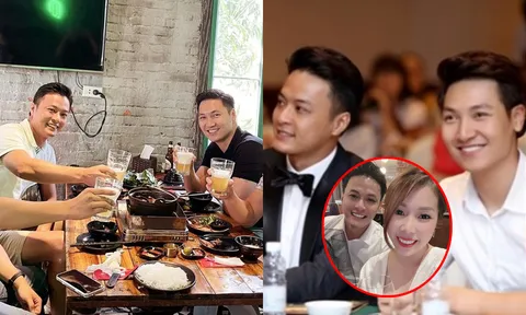 Hồng Đăng tiệc tùng, 'nhậu nhẹt' cùng Mạnh Trường khi vừa tái xuất, bà xã có phản ứng gây ngỡ ngàng