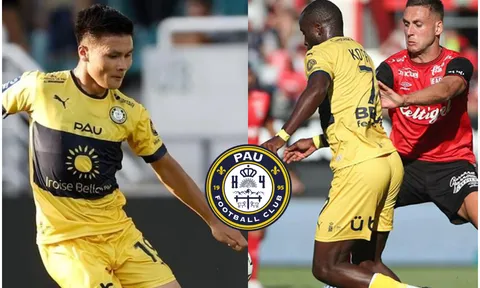 Kết quả Pau FC vs Laval: Quang Hải lập 'siêu kỷ lục' cho ĐT Việt Nam - Kết quả Pau FC hôm nay