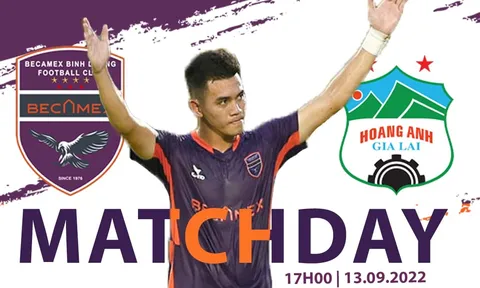 Xem trực tiếp bóng đá Bình Dương vs HAGL ở đâu, kênh nào? Link trực tiếp vòng 16 V.League 2022