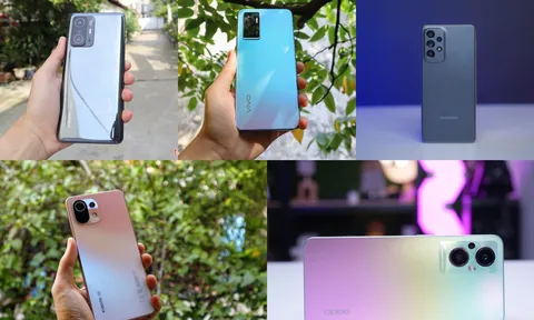 5 smartphone cận cao cấp ngon bổ rẻ, đáng mua nhất khách Việt không thể bỏ qua trong tháng 9/2022