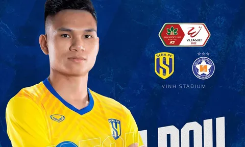 Xem trực tiếp bóng đá SLNA đấu với Đà Nẵng ở đâu, kênh nào? Trực tiếp bóng đá Việt Nam hôm nay