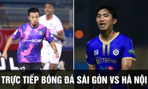 Trực tiếp bóng đá Sài Gòn vs Hà Nội: Đoàn Văn Hậu, Văn Quyết dập tắt hy vọng vô địch của HAGL?