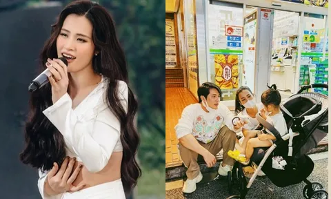 'Dẹp' Đông Nhi sang một bên, Mai Hồng Ngọc cùng Ông Cao Thắng 'xả vai' đưa con đi du lịch bụi