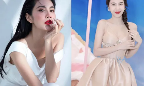 Thủy Tiên lộ diện hậu ồn ào 'hát chùa', diện đồ gợi cảm khéo khoe 'điểm vàng' đẹp không tì vết