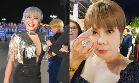 Việt Hương chơi lớn đem tài sản bằng cả căn nhà, đọ sức hút với em gái tỷ phú của Cẩm Ly tại sự kiện
