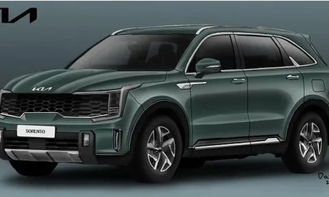 Toyota Fortuner ‘run như cầy sấy’ vì Kia Sorento 2023 lần đầu lộ diện với thiết kế đẹp không chỗ chê