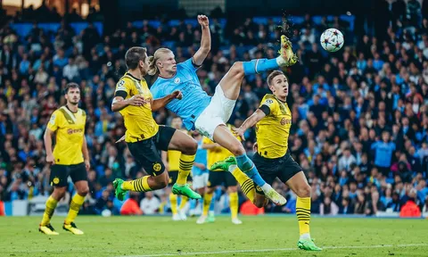 Kết quả bóng đá Man City vs Dortmund - UEFA Champions League: Haaland sắm vai người hùng