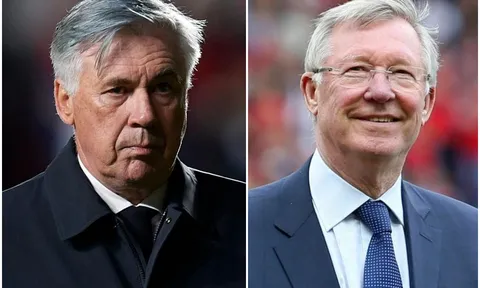 Giúp Real giành chiến thắng, HLV Ancelotti chuẩn bị xô đổ kỷ lục 'chưa từng có' của Huyền thoại MU
