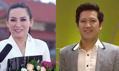 Nghẹn ngào cảnh Trường Giang tại lễ giỗ Phi Nhung, lặp lại hành động từng làm trong giỗ 49 ngày