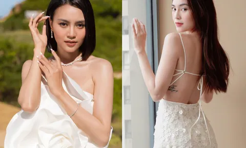Quay lại clip Lan Ngọc mua hàng hiệu, tự tin diện váy bó sát khoe eo phẳng lỳ và lưng trần mịn màng