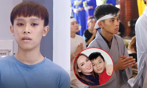 Hồ Văn Cường im lặng, con trai cả Phi Nhung làm 1 điều trong lễ giỗ đầu cố CS gây xúc động mạnh