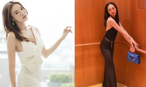Ninh Dương Lan Ngọc tạo dáng khoe đường cong gợi cảm trong thang máy, tăng cân vẫn nuột nà hết nấc!