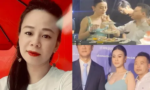 Vợ shark Bình có tuyên bố bất ngờ giữa lúc chồng và Phương Oanh lộ loạt ảnh thân mật, chăm sóc nhau