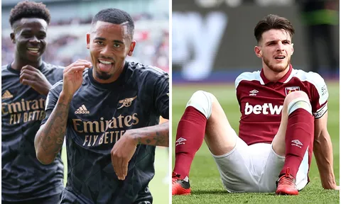Kết quả Ngoại hạng Anh 2022/2023 hôm nay: Arsenal đòi lại ngôi đầu BXH, West Ham 'nguy kịch'