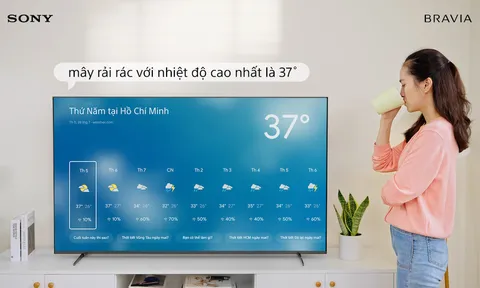 Sony mở rộng tính năng Điều khiển TV không cần remote xuống các dòng tầm trung từ X80K trở lên