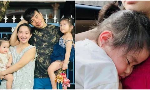 Lê Dương Bảo Lâm nhói lòng khi con gái bị bệnh, CĐM xót xa: ‘Thương con quá’