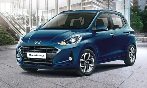 Hyundai Grand i10 mới lộ diện trước khi ra mắt: Diện mạo mới mẻ đầy quyến rũ, lấn át Kia Morning 