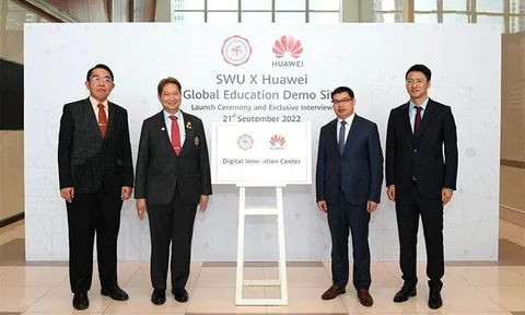 Huawei hợp tác cùng ĐH tại Thái Lan ra mắt Trung tâm Trải nghiệm Công nghệ Giáo dục Toàn cầu