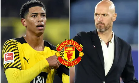 Man Utd bất ngờ dẫn đầu cuộc đua giành chữ ký Bellingham nhờ 'độc chiêu' của HLV Ten Hag