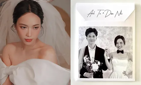 Hé lộ thêm loạt hình ảnh Diệu Nhi mặc váy cưới đẹp như thiên thần khiến CĐM 'mê mể mề mê'