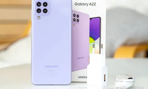 Khách Việt ngỡ ngàng trước Galaxy A22 giá dưới 5 triệu vẫn có hiệu năng gaming đỉnh chóp