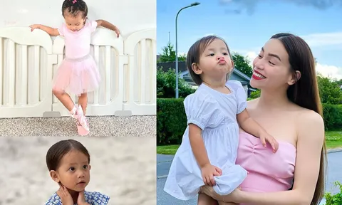 Lisa càng lớn càng giống mẹ, ngoại hình - tính cách đúng chuẩn Hồ Ngọc Hà 'phiên bản nhí'