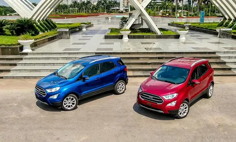 Giá lăn bánh Ford EcoSport tháng 9/2022: Hấp dẫn không thể bỏ qua, phả hơi nóng vào Hyundai Creta