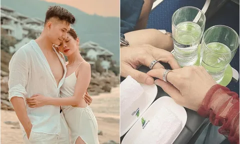 Rộ tin Lệ Quyên khoe nhẫn đôi với tình trẻ kém 12 tuổi Lâm Bảo Châu sau ngày kỷ niệm tình tứ