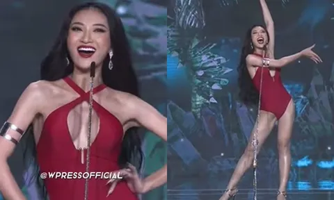 Danh tính người đẹp An Giang 'giật spotlight'  Miss Grand Vietnam với phần hô tên 'dồn hết nội công'