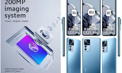 Xiaomi 12T sẽ có camera 200MP khiến iPhone 14 Pro Max khóc thét