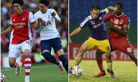 Lịch thi đấu bóng đá hôm nay 1/10: Đại chiến Arsenal vs Tottenham; Hà Nội xây chắc ngôi đầu V-League