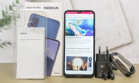 Khách Việt ngỡ ngàng với Nokia G11 Plus giảm sâu kịch sàn đầu tháng 10/2022, rẻ bằng 1/7 iPhone 13