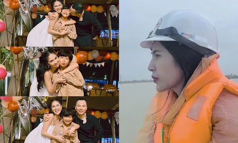 Ảnh Sao 2/10: Thủy Tiên cứu trợ miền Trung với tuyên bố đanh thép; Lộ mặt con trai cưng Ngọc Trinh