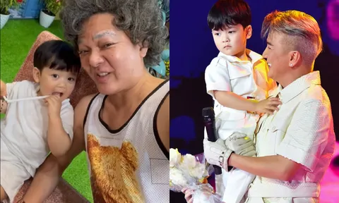 Vũ Hà 'bóc mẽ' Đàm Vĩnh Hưng 'sống ảo' cho con trai, tan chảy trước biểu cảm đáng yêu của Polo Huỳnh