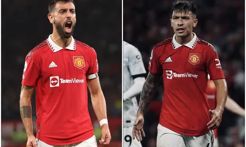 Nội bộ MU lục đục, Bruno xô xát với Martinez trong phòng thay đồ sau trận thua Man City?