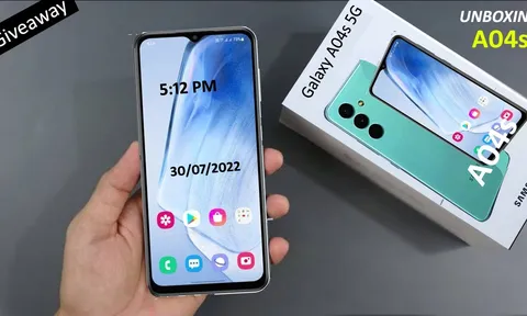 Giá Samsung Galaxy A04s tháng 10/2022: Vừa ra mắt đã giảm giá