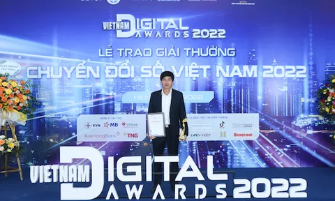 ONE DX NHẬN GIẢI THƯỞNG CHUYỂN ĐỔI SỐ VIỆT NAM 2022