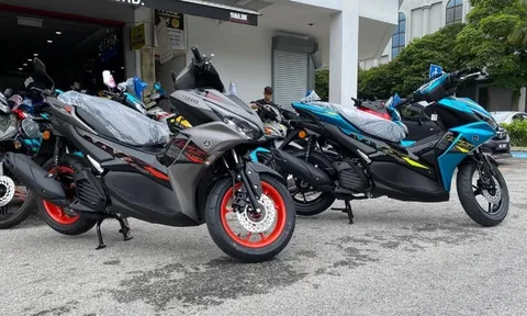 Đối thủ Honda Air Blade 160 lộ diện tại đại lý với diện mạo không điểm chê