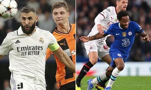 Lịch thi đấu C1 hôm nay: Real gặp khắc tinh; Đại chiến AC Milan vs Chelsea