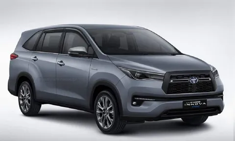 Toyota Innova mới lộ diện trước khi ra mắt, thêm chi tiết ấn tượng